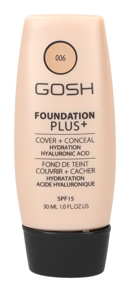 Gosh Foundation Plus+ SPF15 30 ml