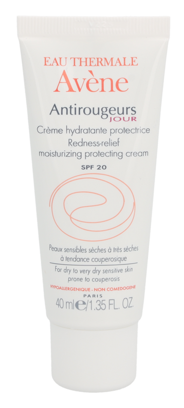 Avene Antirougeurs Moist. Protecting Cream SPF20 40 ml