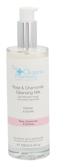 The Organic Pharmacy Rose & Chamomile Cleansing Milk 100 ml