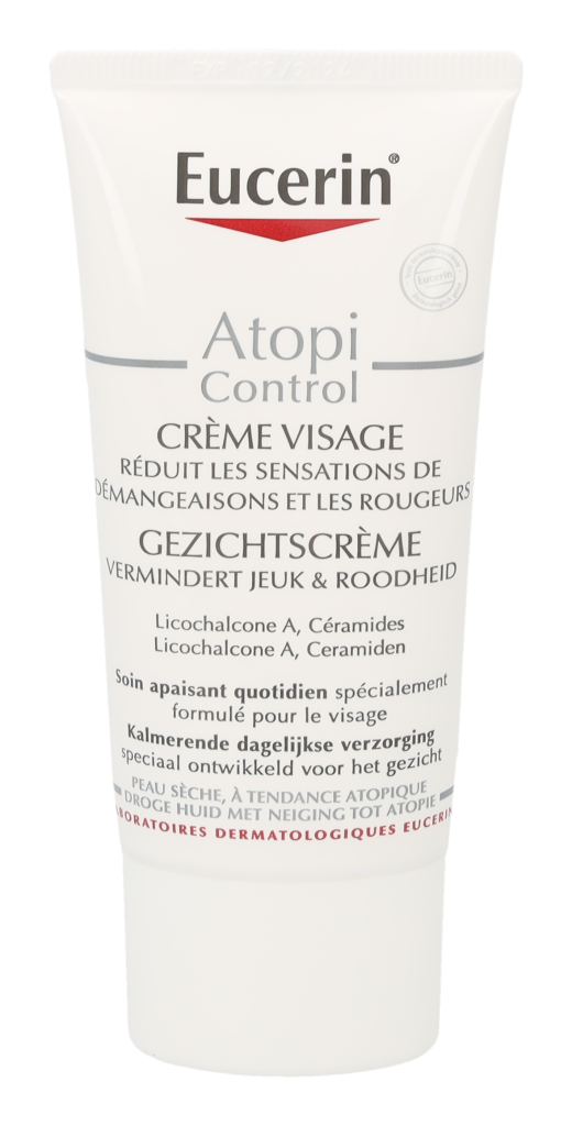 Eucerin AtopiControl Crème Visage Apaisante 50 ml