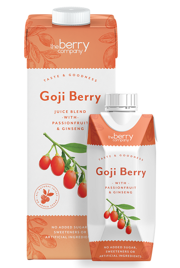 The Berry Company Goji-Beere, 330 ml, 12 Stück