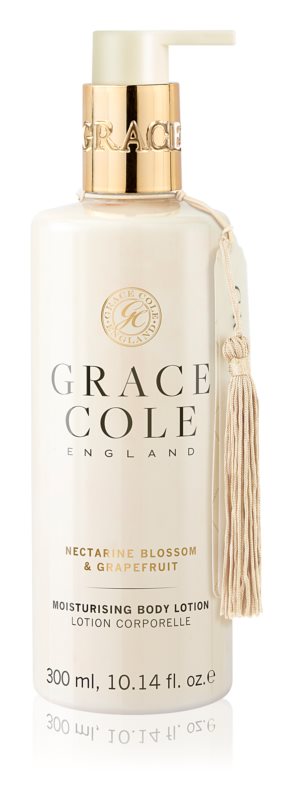 Grace Cole Lotion pour les mains et le corps à la fleur de nectarine et au pamplemousse 300 ml
