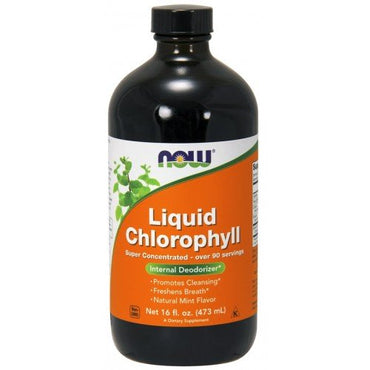 NOW Foods, Chlorophyll Liquid, 473 ml. 