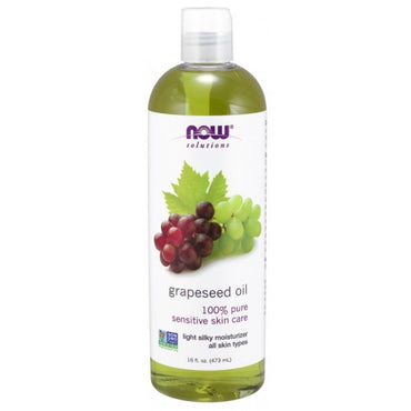 NOW Foods, Grapeseed Oil, 473 ml. 
