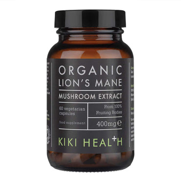 Extract de coamă de leu Kiki Health, organic – 60 de capsule vegetale