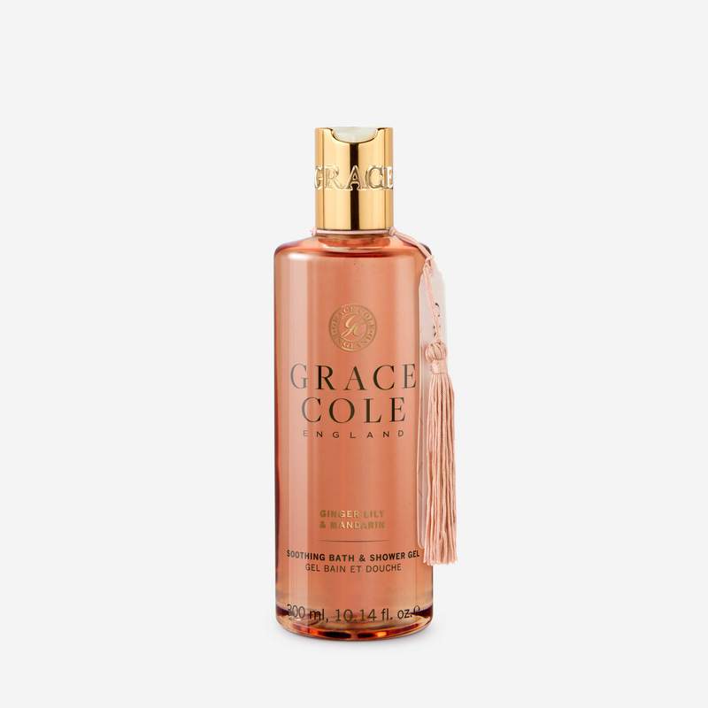 Grace Cole Ginger Lily & Mandarin Bath and Shower Gel 300ml