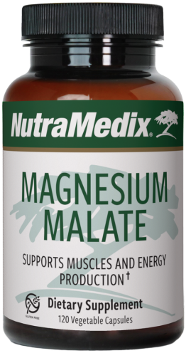 Nutramedix 마그네슘 말레이트 120 식물성 캡슐