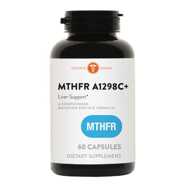 Holistic Health MTHFR A1298C+ Soutien hépatique 60 gélules