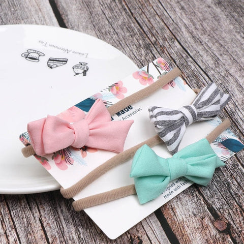 Flower Baby Headband For Girl Bows Crown Head Bands Turban Newborn Headbands Hairbands For Kids Haarband Baby Hair Accessories