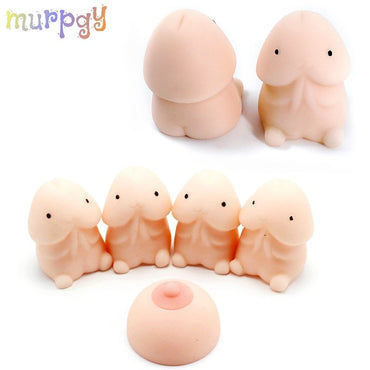 Squishy Penis Dick Shape Toy Slow Rising Stress Relief Toys Slow Rebound PU Decompression Relax Pressure Toys Interesting Gifts