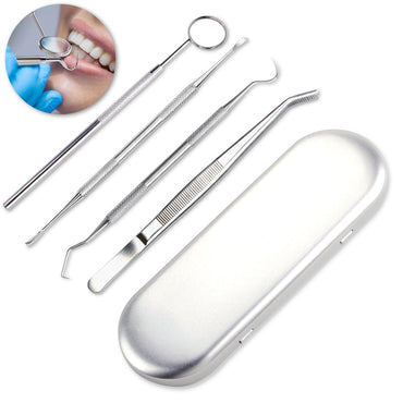 Espejo Dental, hoz, escalador de sarro, espátula para dientes, equipo de laboratorio Dental, regalo de dentista, herramientas de limpieza Dental para cuidado bucal