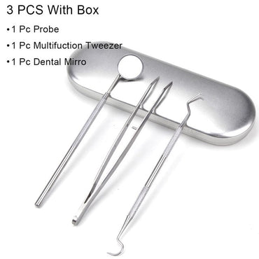 Dental Mirror Sickle  Tartar Scaler Teeth Pick Spatula Dental Laboratory Equipment Dentist Gift Oral Care Tooth Cleaning Tools