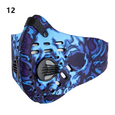 Men/Women Activated Carbon Dust-proof Cycling Face Mask Anti-Pollution Bicycle Bike Outdoor Training mask face shield