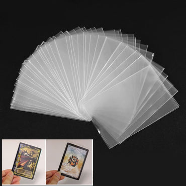 100 pièces manchons de cartes jeu de société magique Tarot trois royaumes cartes de Poker protecteur