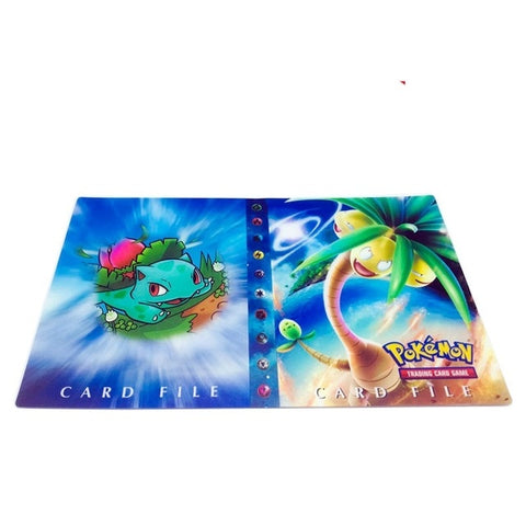 240Pcs Holder Album Toys Collections Pokemones Cards Album Book Top Loaded List Toys Gift for Children