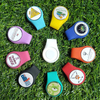 Silicone Golf Hat Clip Ball Marker Holder with Strong Magnetic Attach to Your Pocket Edge Belt Clothes Gift Golf Accessories