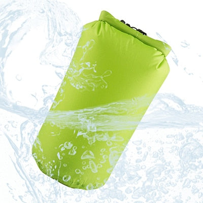 8L Nylon Portable Waterproof Dry Bag Pouch for Boating Kayaking Fishing Rafting Swimming Camping Rafting SUP Snowboarding