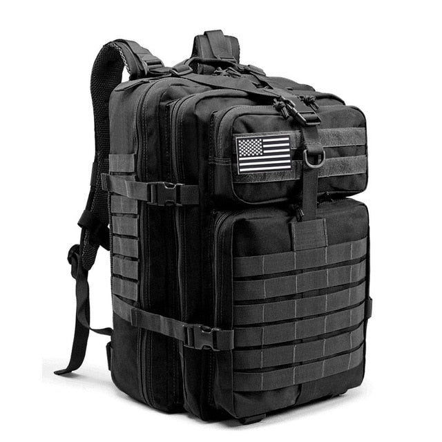 50l militær taktisk rygsæk træning gym fitness taske mand udendørs vandreture camping rejse rygsæk trekking army molle rygsæk