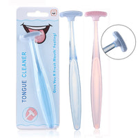 Soft Silicone Tongue Brush Cleaning the Surface of Tongue Oral Cleaning Brushes Tongue Scraper Cleaner Fresh Breath Health