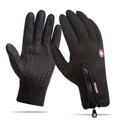 Gants imperméables et chauds d'hiver pour hommes, gants de Ski, de Snowboard, de moto, d'équitation, pour écran tactile, coupe-vent de neige