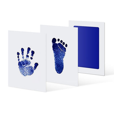 Kit de impresión manual no tóxica para el cuidado del bebé, 6 colores, Impresión de huella, recuerdos para bebés, cojín para bebé recién nacido, huella de tinta, juguete infantil