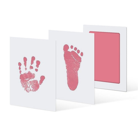 Kit d'empreintes digitales Non toxiques pour soins de bébé, 6 couleurs, Souvenirs pour nouveau-né, coussin d'encre, jouet pour nourrissons