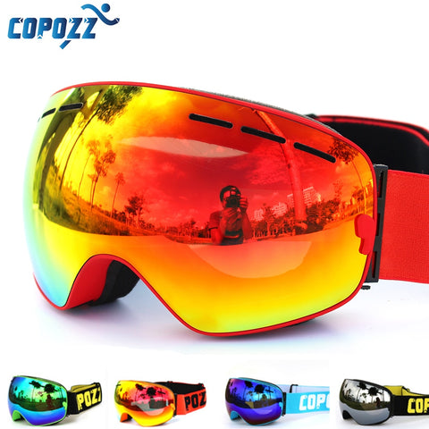 Masque - lunettes ski,Lunettes de Ski Double Anti-buée UV400 pour