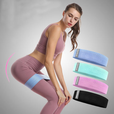 Entraîneur de hanche Yoga bande extensible entraînement corde de traction pour le sport Pilates ceinture de hanche Fitness boucle de hanche bandes de résistance ceinture de Squat