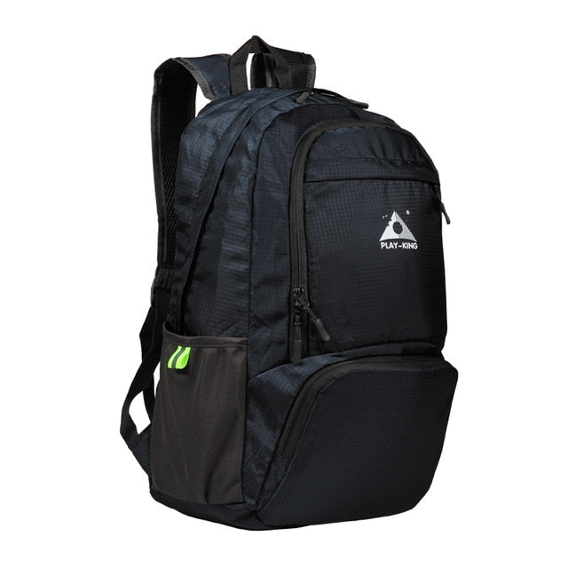 PLAYKING foldable waterproof backpack outdoor travel folding lightweight bag bag sport Hiking gym mochila camping trekking