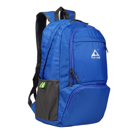 PLAYKING pliable sac à dos étanche voyage en plein air pliant sac léger sac sport randonnée gymnase mochila camping trekking