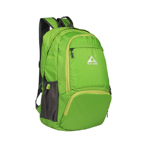 Playking mochila dobrável à prova d'água, bolsa leve dobrável para viagem ao ar livre, esporte, caminhada, academia, acampamento, trekking