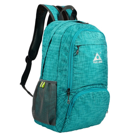 PLAYKING pliable sac à dos étanche voyage en plein air pliant sac léger sac sport randonnée gymnase mochila camping trekking