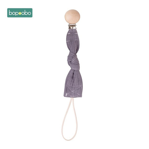 Bopoobo 1pc bébé factice sucette chaîne pince coton tissu peluche animaux jouets sucette porte-tétines nouveau-né jouet accessoires d'alimentation