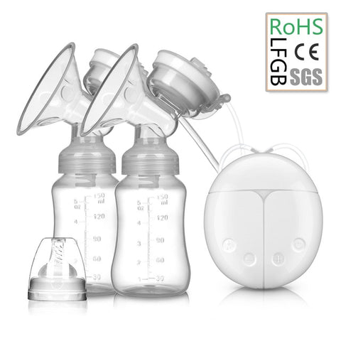 Extractor de leche eléctrico unilateral y bilateral, extractor de leche manual de silicona, accesorios para lactancia de bebés
