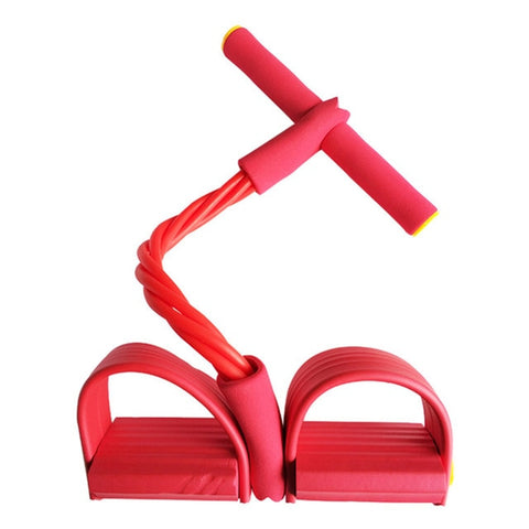 Fitness Gum 4 Tube Resistance Bands Latex Pedal Træner-up Pull Rope Expander Elastikbånd Yoga Udstyr Pilates træning