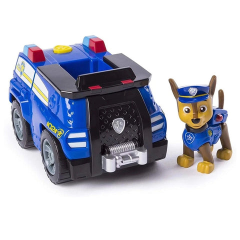 Paw Patrol-Juego de cachorros de perro de rescate, coche de juguete, Patrulla Canina, modelo de figura de acción, Marshall Chase, vehículo de escombros, regalo para niños
