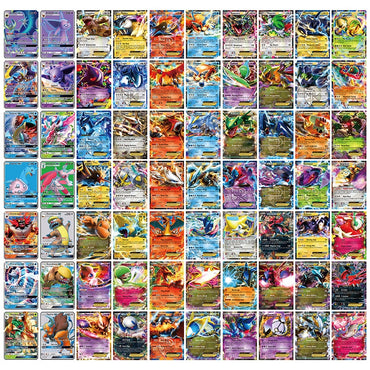 300 Uds GX 20 60 100 Uds MEGA Shining Tomy Pokemon tarjetas Vmax juego batalla Carte Tag Team Anime tarjetas coleccionables álbum libro juguetes para niños