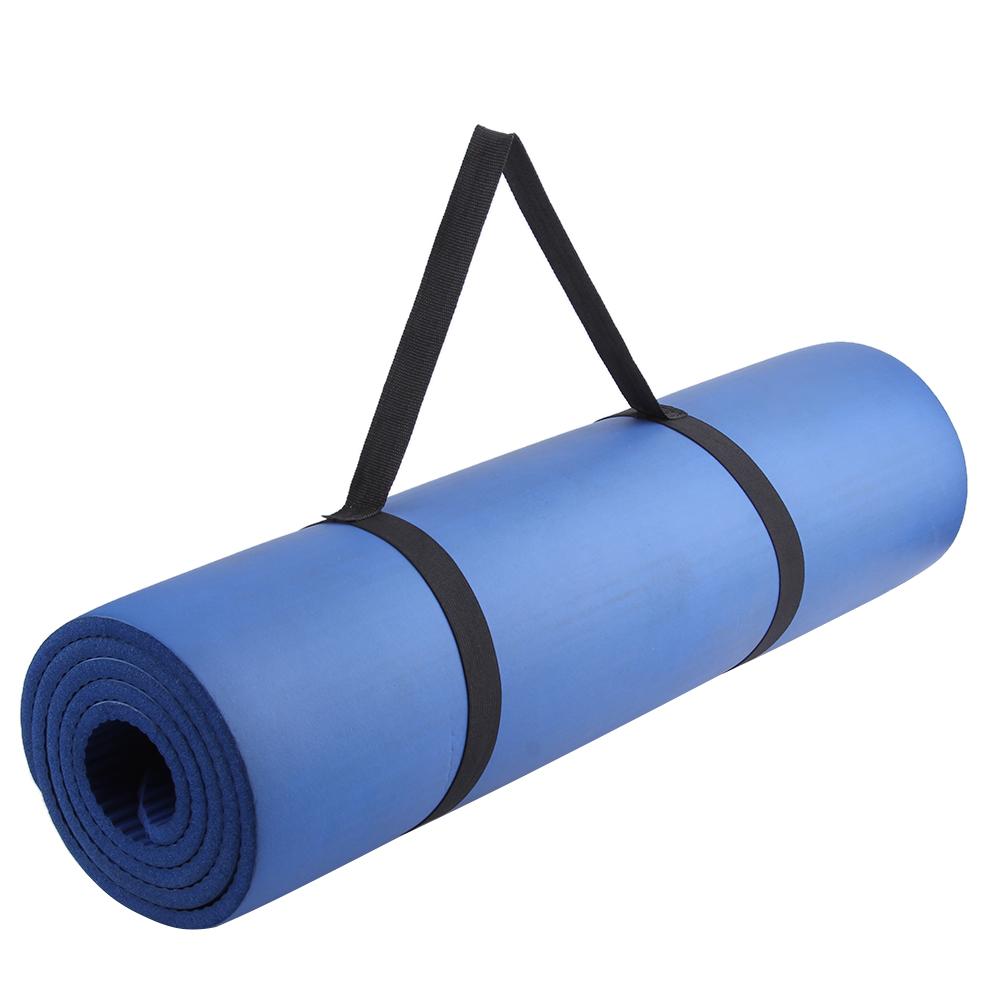 Tapete de yoga ajustável estilingue alça de ombro tapete de exercício de yoga retrátil gravata de cabo acessórios de esteira de yoga artigos esportivos