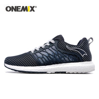 ONEMIX Unisex Running Shoes Breathable Mesh Men Athletic Shoes Super Light Outdoor Women Sports Shoes Male Walking Jogging Shoes