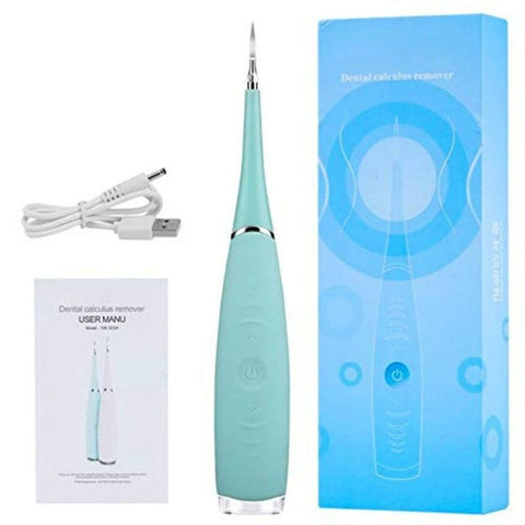 Raspador Dental sónico eléctrico portátil, eliminador de cálculo Dental, herramienta para manchas de dientes y sarro, blanqueamiento Dental, higiene bucal