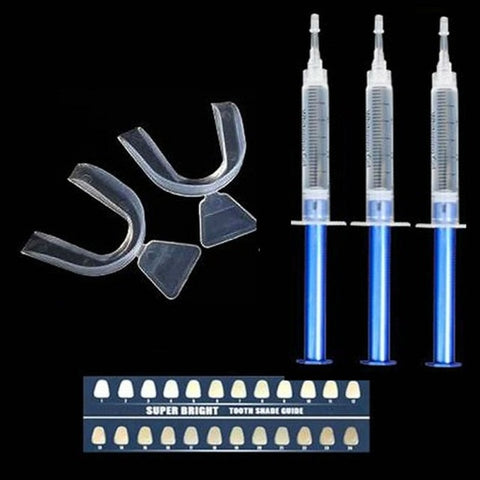 Système de blanchiment dentaire au peroxyde 44%, Kit de Gel, équipement dentaire brillant, 10/6/4/3 pièces avec lumières Led