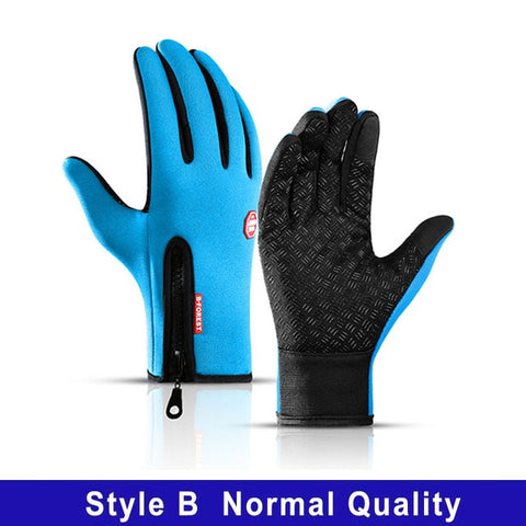 Gants chauds d'hiver imperméables gants de Ski de neige gants de Snowboard moto équitation gants d'hiver pour écran tactile