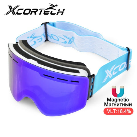 Lunettes de Ski Snowboard neige lunettes Anti-buée grand masque de Ski lunettes Protection UV Sports d'hiver en plein air Ski Skate pour hommes femmes