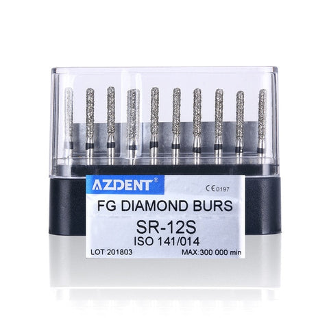 1pack  High Speed Diamond Burs Super Coarse Diamond Lingual fossa & Cavity occlusion Preparation Diamond burs Dia.1.6mm
