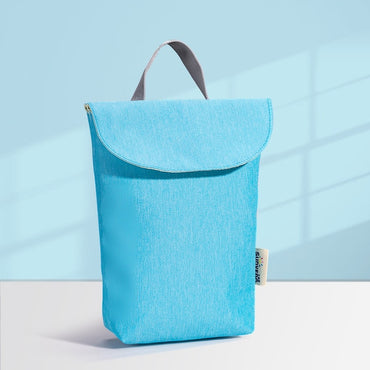 Sunveno-Bolsa de pañales para bebés, organizador reutilizable, impermeable, estampados de moda, bolsa de tela húmeda/seca, bolsa de almacenamiento para momias, bolsa de pañales de viaje