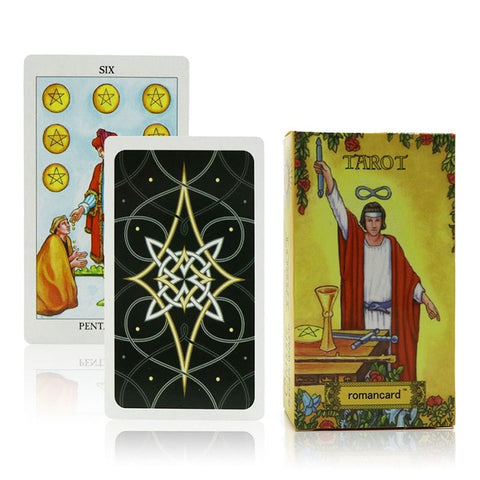 Cartas de Tarot, baraja de oráculos, adivinación misteriosa, baraja de tarot para mujeres y niñas, juego de mesa