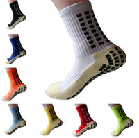 Nye Sports Anti-Slip Fotballsokker bomull Fotball Grip sokker Herre Sokker Calcetines (Samme type som Trusox)