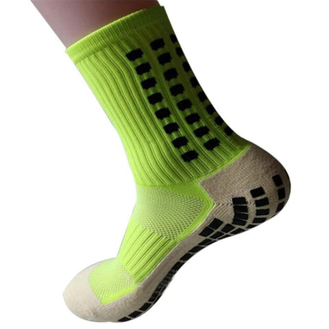 Novos esportes anti deslizamento meias de futebol de algodão meias de aperto de futebol masculino meias calcetines (o mesmo tipo que o trusox)