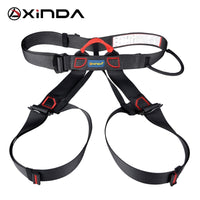 Xinda Professional Outdoor Sports Safety Belt Rock Climbing Outfitting Harness Waist Support Half Body Harness Aerial Survival