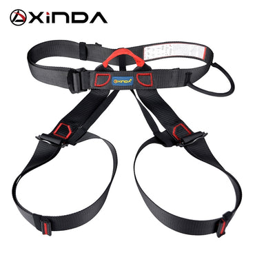 Xinda-cinturón de seguridad profesional para deportes al aire libre, arnés de escalada en roca, soporte de cintura, arnés de medio cuerpo, supervivencia aérea